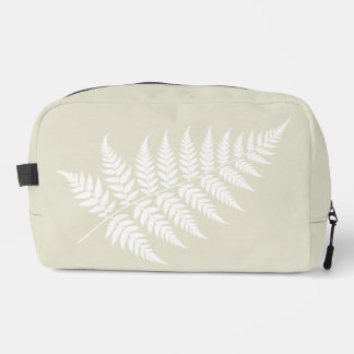 Neceser Viaje de fin de semana Verde claro Helecho blanco