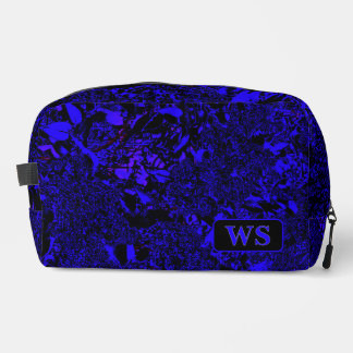 Neceser Vibrant Blue Monogram Toiletry Bag
