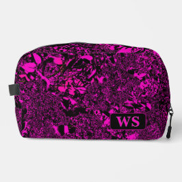 Neceser Vibrant Fuchsia Monogram Toiletry Bag 