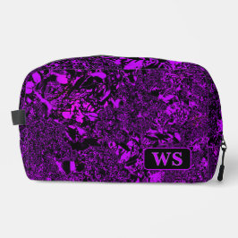 Neceser Vibrant Purple Monogram Toiletry Bag 