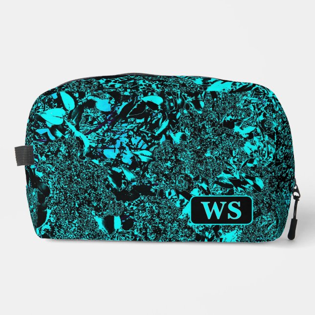 Neceser Vibrant Teal Monogram Toiletry Bag  (Anverso)
