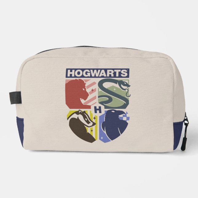 Neceser Vintage HOGWARTS™ Stamped Crest (Anverso)