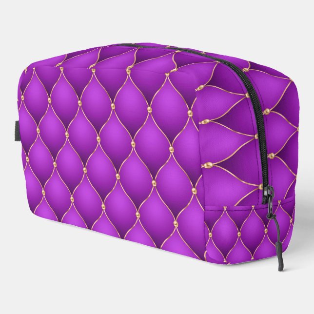 Neceser Violetas Moradas Ogee Oro Diamantes (Esquina derecha)
