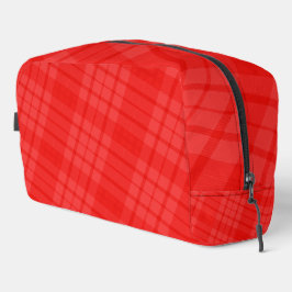 Neceser Vivid Red Plaid