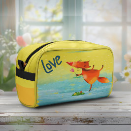 Neceser Watercolor artesanal Funny Fox