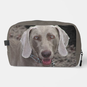 Neceser Weimaraner de chocolate
