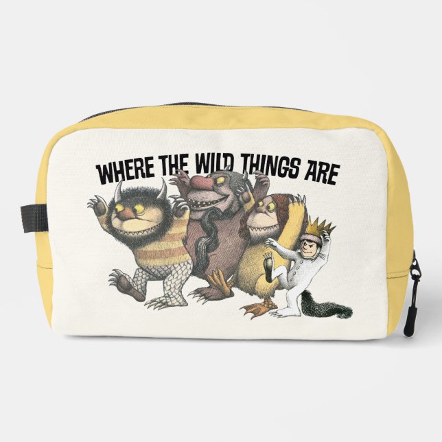 Neceser Where the Wild Things Are Characters & Logo (Anverso)
