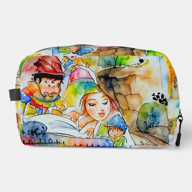 Neceser Whimsical Fairy Tale Ilustracion (Anverso)