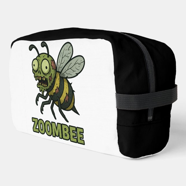 Neceser Zoombee - Funny diseño de Personalizado Zombie Bee (Esquina izquierda)