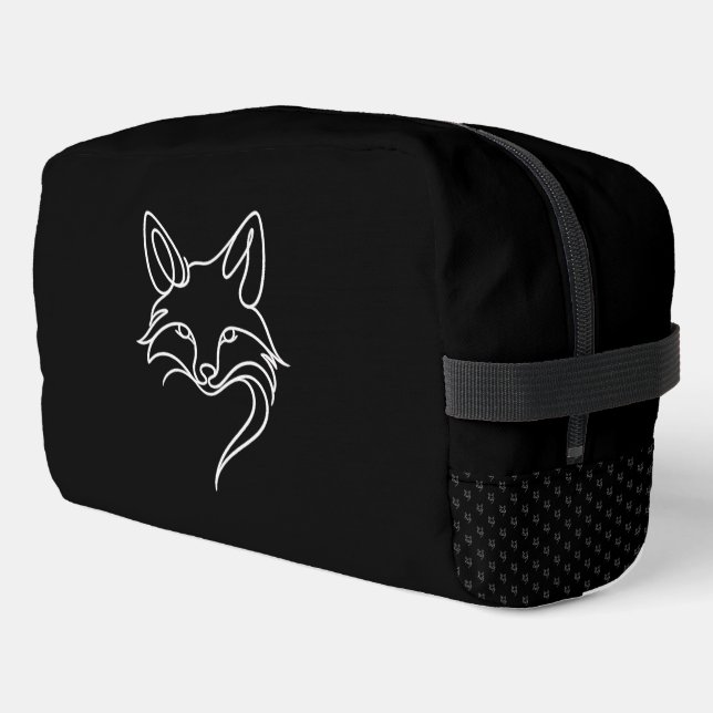 Neceser Zorro Minimalista (Esquina izquierda)