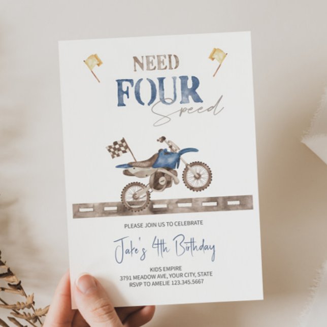 Necesidad de cuatro invitaciones de cumpleaños en  (Subido por el creador)