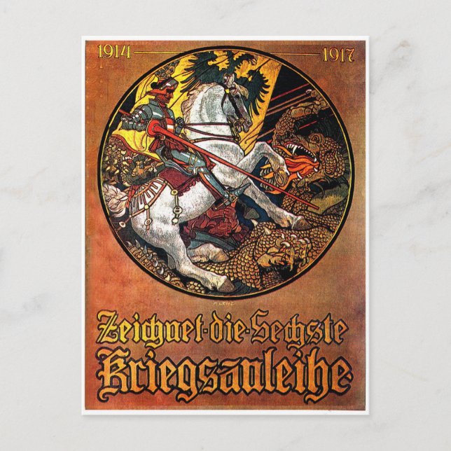 Necesidades de Alemania - postal (Anverso)