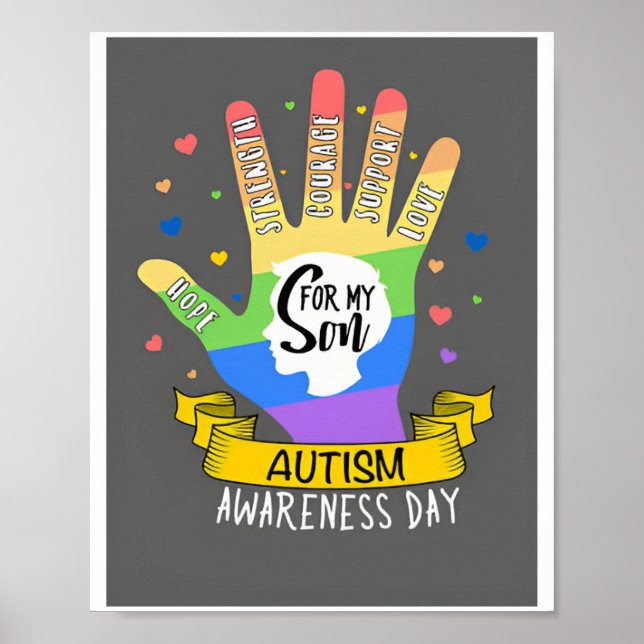 Necesidades de educación especial Niños Posters (Frente)