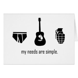 Necesidades simples