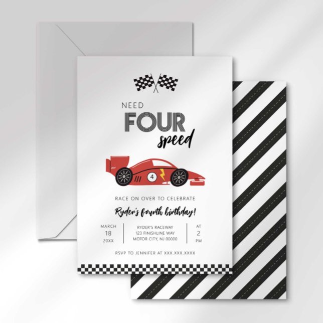 Necesita una invitación de cumpleaños para cuatro  (Subido por el creador)