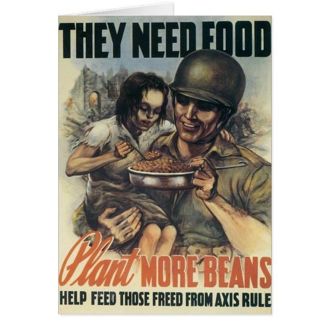 Necesitan comida ~ Plantar más frijoles (Frente)