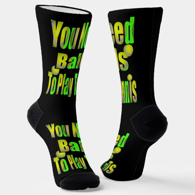 Necesitas Bolas Para Jugar Al Tenis, Calcetines Gr (Angular)