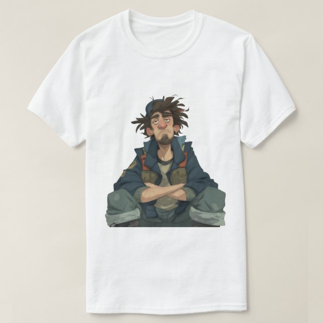 Necesito Algo De Espacio Camiseta Divertida De Hum (Diseño del anverso)
