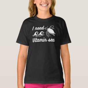 Necesito camiseta de tortuga marina de vitamina