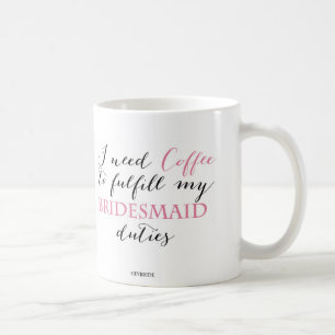 Necesito el café satisfacer mi taza de los deberes