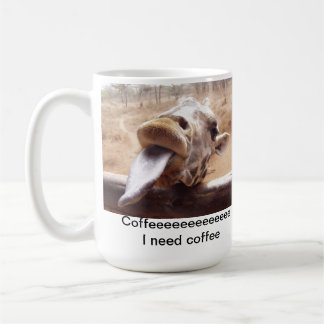 Necesito la taza de café