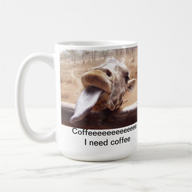 Necesito la taza de café (Izquierda)