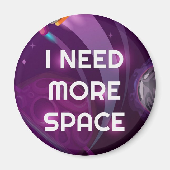 Necesito más imán espacial (Frente)