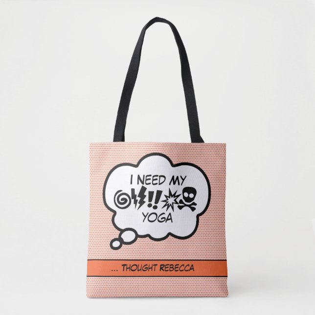 Necesito mi bolsa de yoga (Anverso)