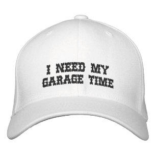 NECESITO MI Gorra DE GARAGE TIME Embroidered