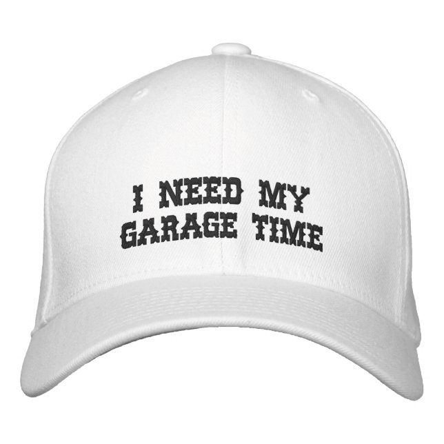 NECESITO MI Gorra DE GARAGE TIME Embroidered (Anverso)
