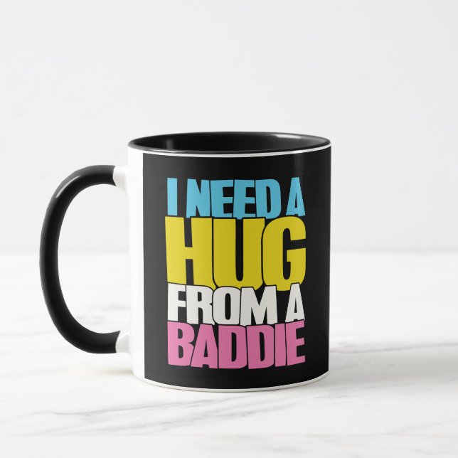 Necesito un Abrazo de una Pícara Taza de Café con  (Izquierda)