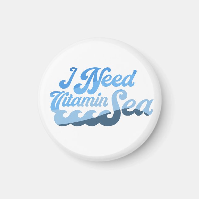 Necesito un imán para el mar de vitaminas (Frente)