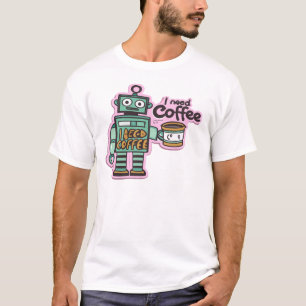 Necesito una camiseta con declaración de café