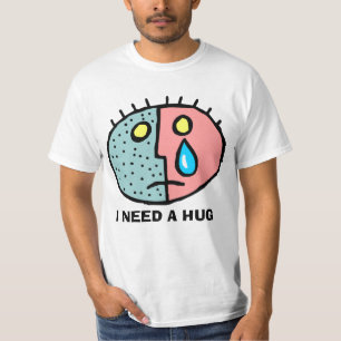 NECESITO UNA CAMISETA DEL HUMOR DEL ABRAZO