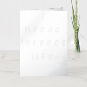 "Necesito una vida perfecta – Gato lindo y citas c
