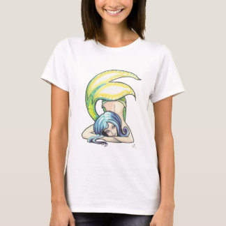 Neerlandesa Mermaid fantasía arte T Camisetas y ta