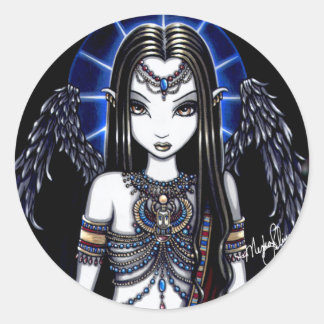 Nefertari Pegatinas Angélica Diosa Egipcia