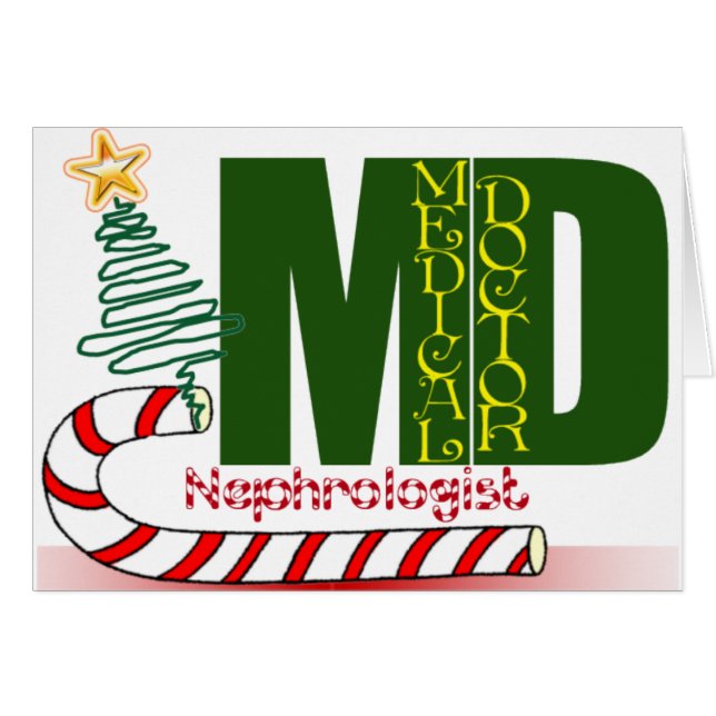 Nefrología navidad - Especialista en Médicos (Anverso (Horizontal))