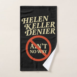 Negador de Helen Keller No Hay Manera Meme Vintage