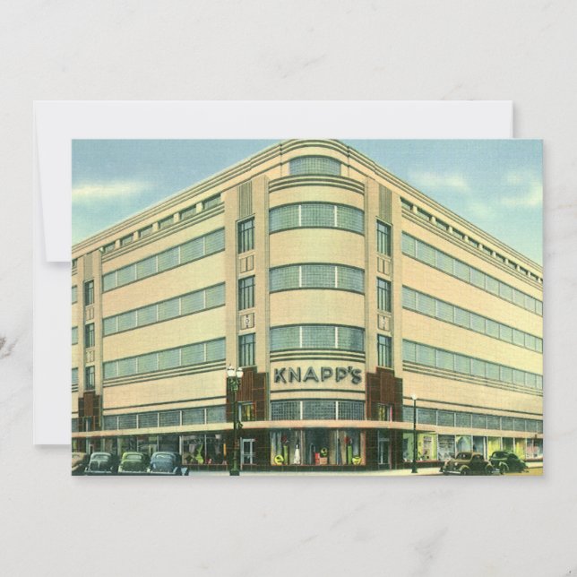 Negocio Antiguo, Almacén por Departamentos de Knap (Anverso)