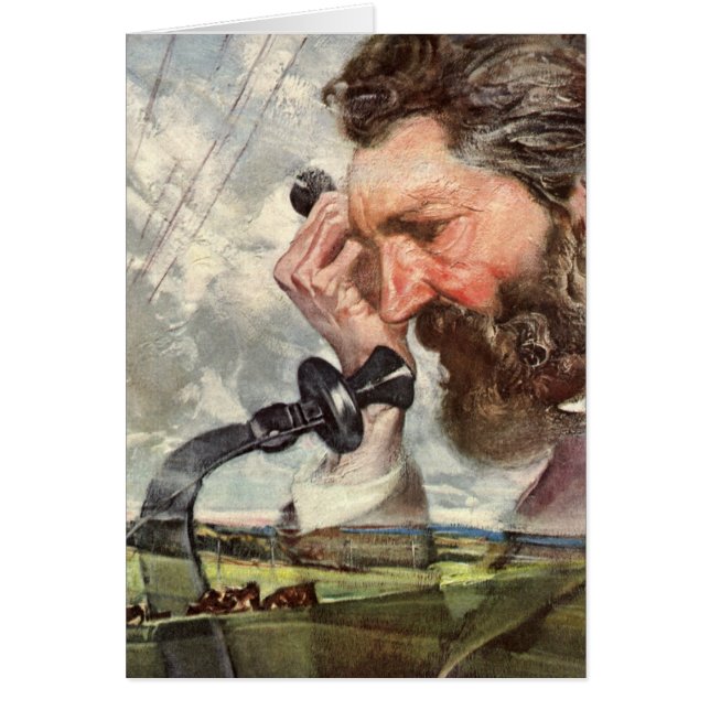 Negocio Antiguo, Teléfono de Alexander Graham Bell (Frente)