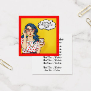 Negocio cuadrado del VIP, regalo, tarjetas del