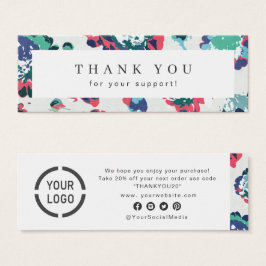 Negocio floral clásico clásico y abstracto