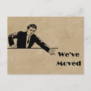 Negocio hemos movido la tarjeta de la invitación