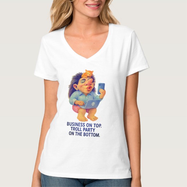 Negocios en Top Troll - Trabajo divertido desde re (Anverso)