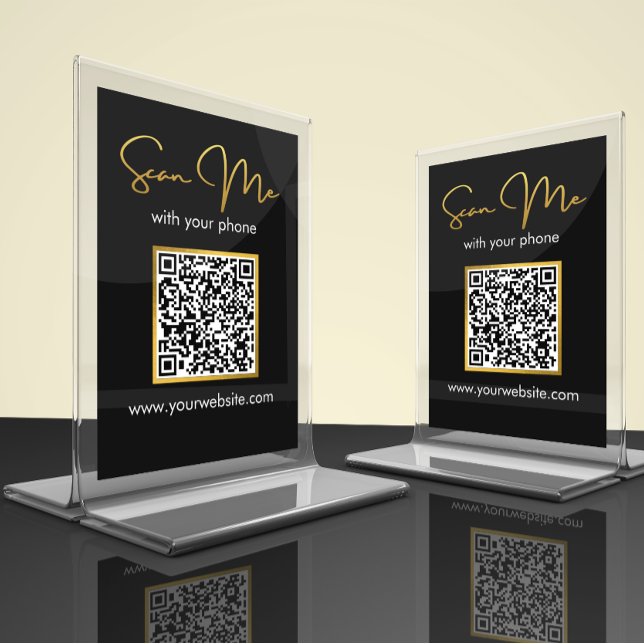 Negocios | Tarjeta de tabla de código QR del Boda (Subido por el creador)