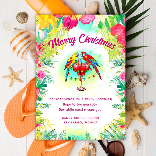 Negocios Tropical de Feliz Navidad (Subido por el creador)
