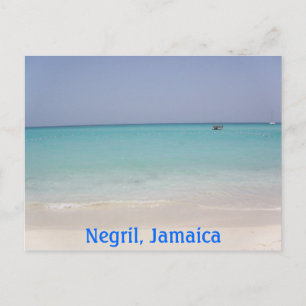 Negril, postal de Jamaica