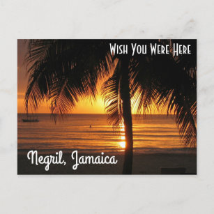 Negril, postal de Jamaica
