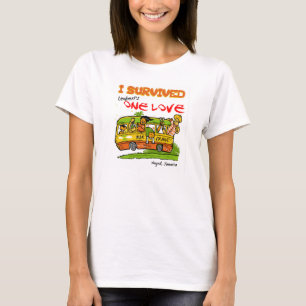 Negril una camiseta del arrastre de la barra del